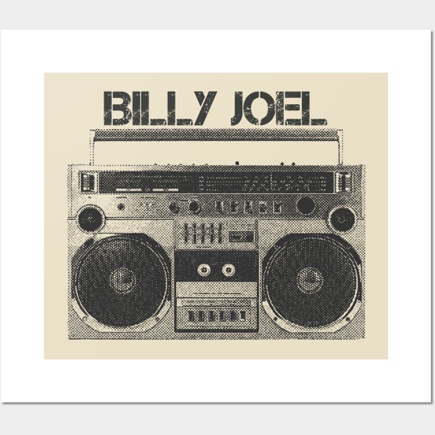 Billy Joel / Hip Hop Tape Wall Art by SecondLife.Art